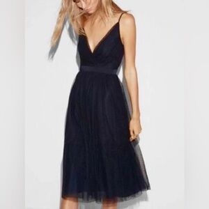 Express‎ Formal Party Dress Tulle, Navy | Sz 8